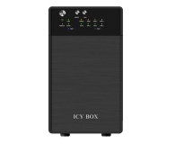 ICY BOX Obudowa RAID 2x 3,5" SATA - 1275358 - zdjęcie 4